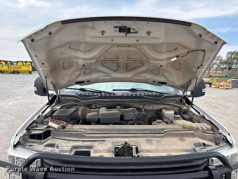 image for item FC2207 2019 Ford F350 Super Duty XL Ext. Cab utility bed pickup truck