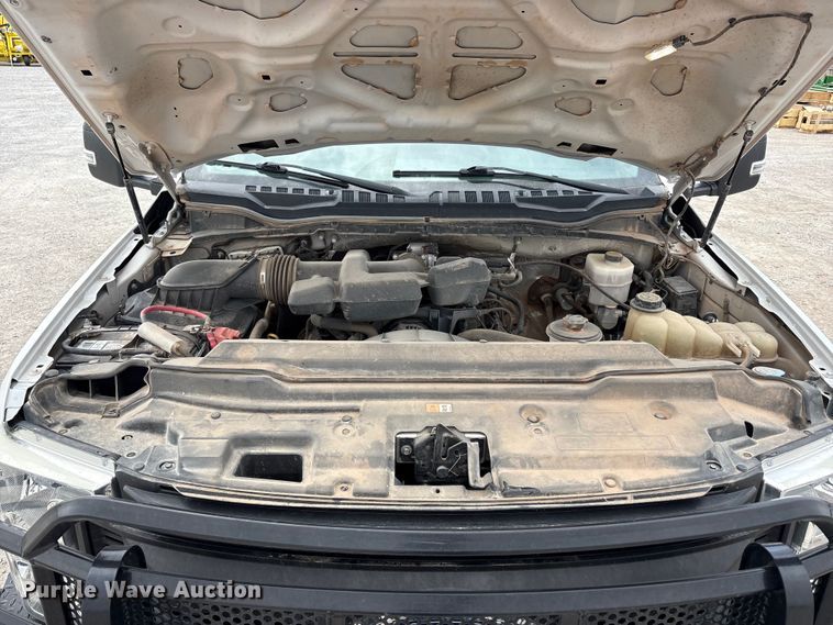 image for item FC2207 2019 Ford F350 Super Duty XL Ext. Cab utility bed pickup truck