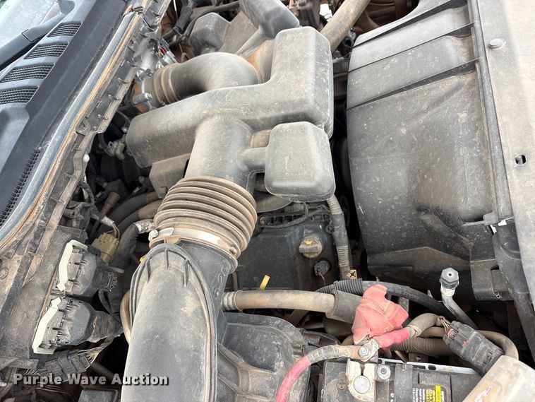 image for item FC2207 2019 Ford F350 Super Duty XL Ext. Cab utility bed pickup truck