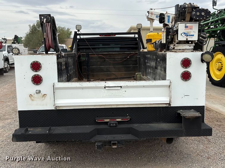 image for item FC2208 2013 Chevrolet Silverado 3500HD Ext. Cab utility bed pickup truck