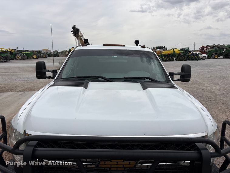 image for item FC2208 2013 Chevrolet Silverado 3500HD Ext. Cab utility bed pickup truck