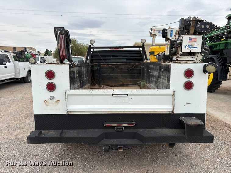 image for item FC2208 2013 Chevrolet Silverado 3500HD Ext. Cab utility bed pickup truck