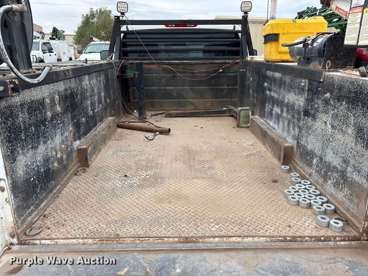 image for item FC2208 2013 Chevrolet Silverado 3500HD Ext. Cab utility bed pickup truck