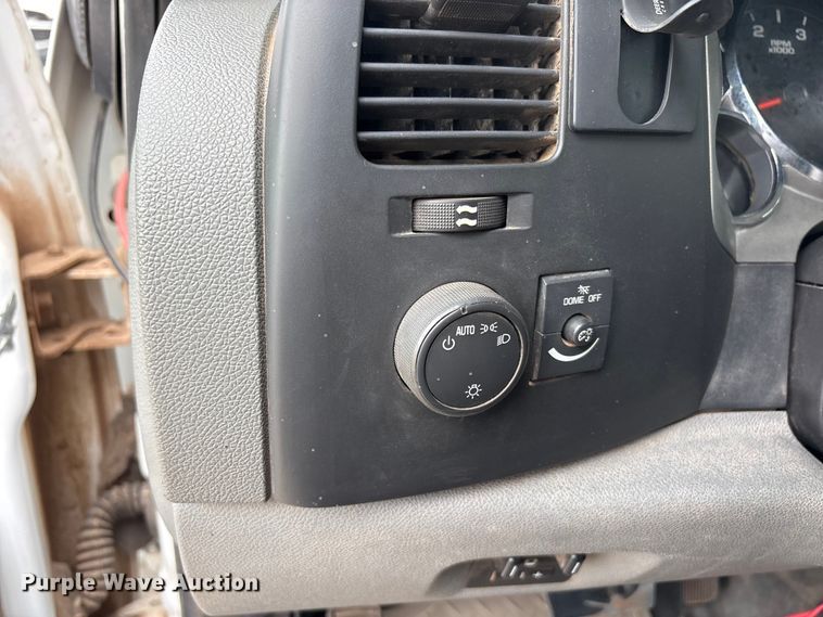 image for item FC2208 2013 Chevrolet Silverado 3500HD Ext. Cab utility bed pickup truck
