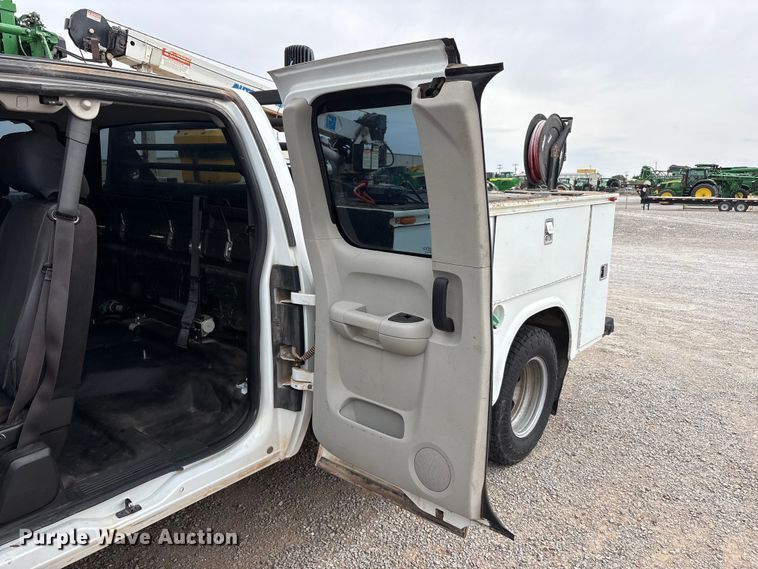 image for item FC2208 2013 Chevrolet Silverado 3500HD Ext. Cab utility bed pickup truck
