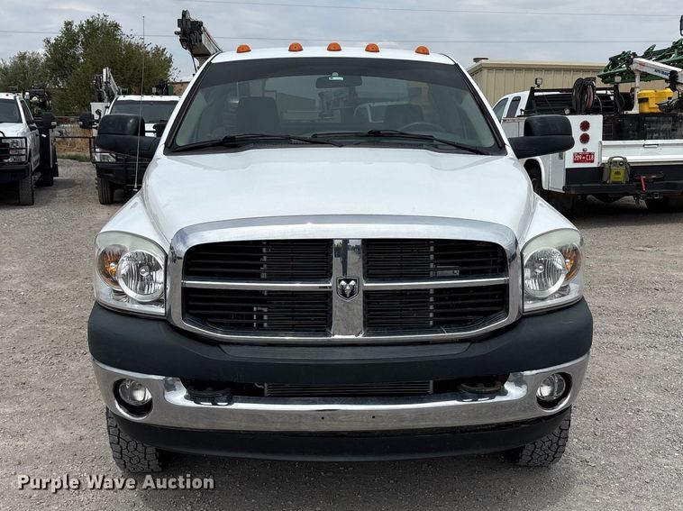 image for item FC2209 2008 Dodge Ram 3500 utility bed pickup truck