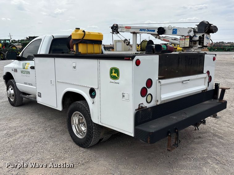 image for item FC2209 2008 Dodge Ram 3500 utility bed pickup truck