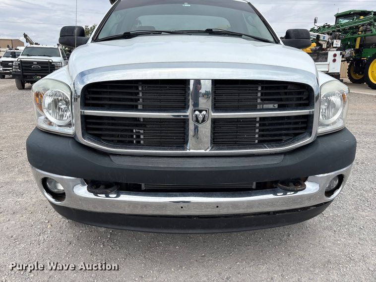 image for item FC2209 2008 Dodge Ram 3500 utility bed pickup truck