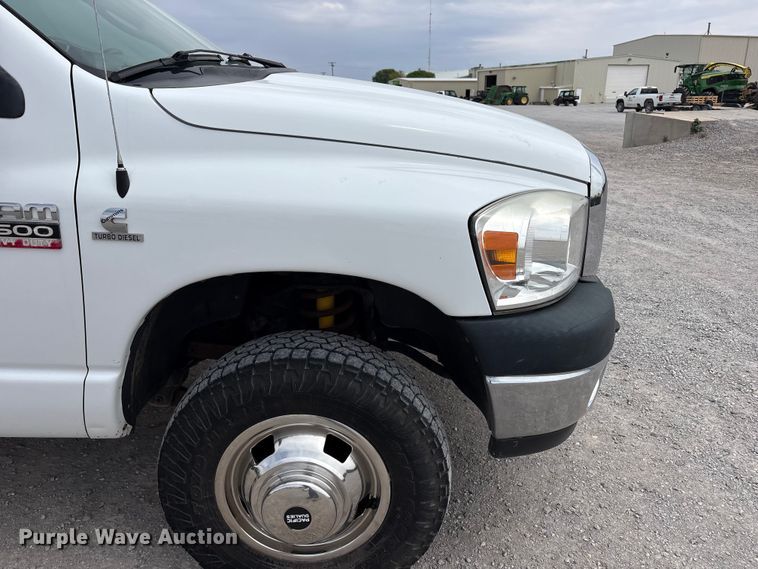 image for item FC2209 2008 Dodge Ram 3500 utility bed pickup truck