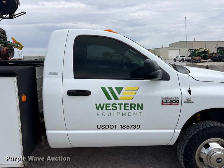 image for item FC2209 2008 Dodge Ram 3500 utility bed pickup truck