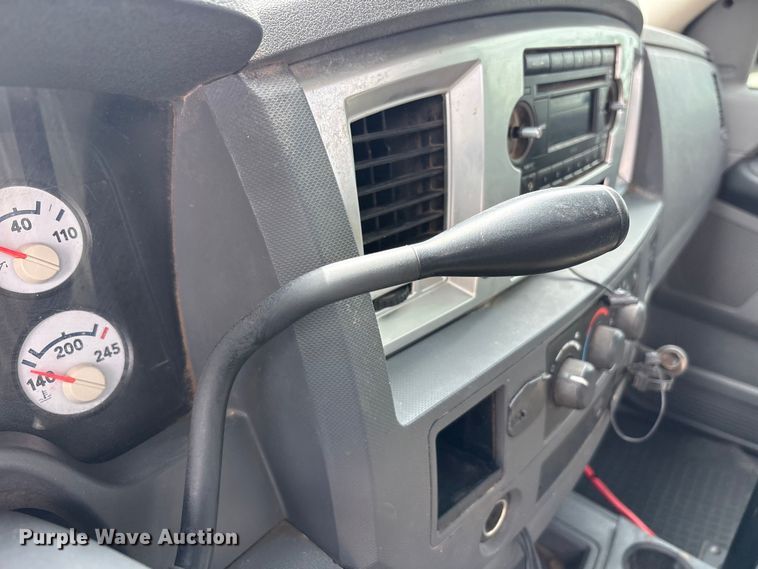 image for item FC2209 2008 Dodge Ram 3500 utility bed pickup truck