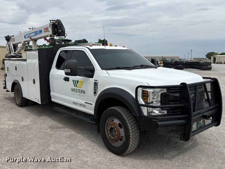 image for item FC2210 2019 Ford F550 Ext. Cab utility / service truck