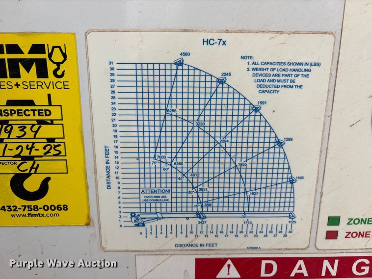 image for item FC2210 2019 Ford F550 Ext. Cab utility / service truck