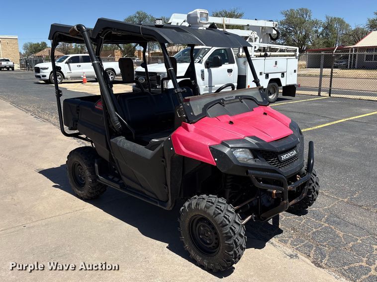 image for item FC2212 2014 Honda Pioneer 700 utility vehicle