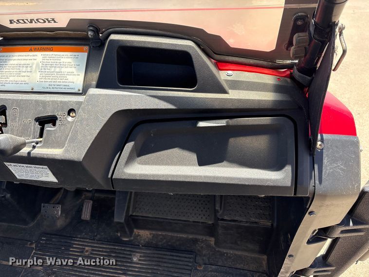 image for item FC2212 2014 Honda Pioneer 700 utility vehicle