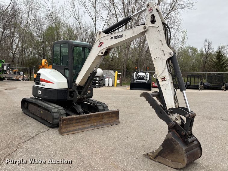 image for item FC4529 2018 Bobcat E50 mini excavator