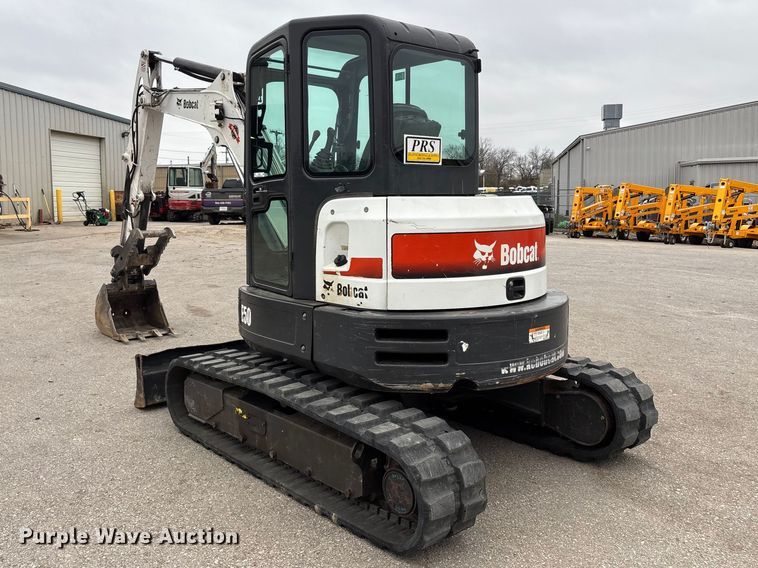 image for item FC4529 2018 Bobcat E50 mini excavator