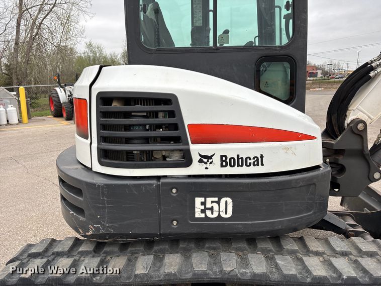 image for item FC4529 2018 Bobcat E50 mini excavator