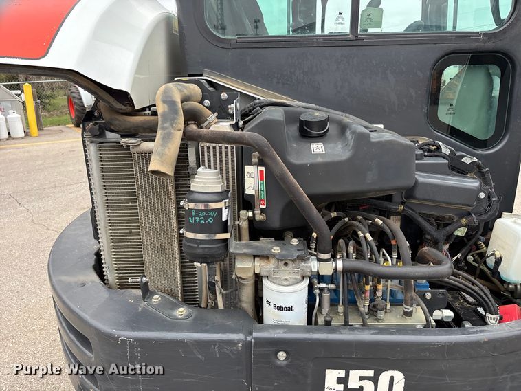 image for item FC4529 2018 Bobcat E50 mini excavator