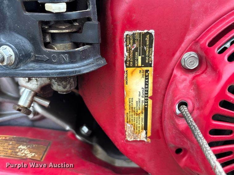 image for item FC4533 Honda FC600 tiller