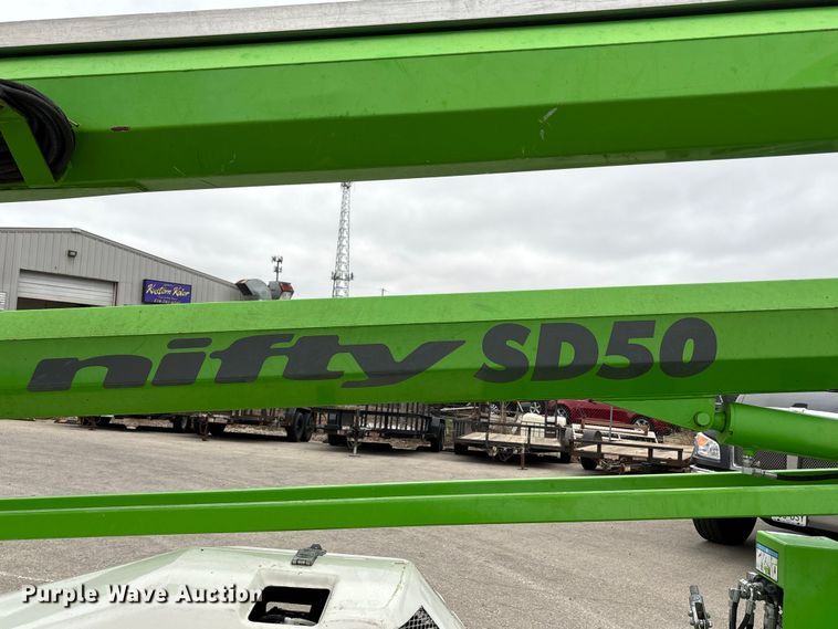 image for item FC4538 Nifty SD50DE 4WD boom lift