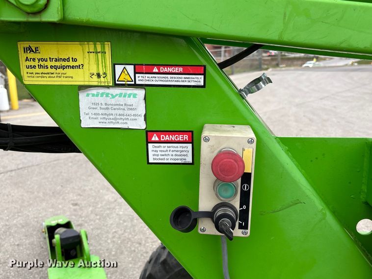 image for item FC4538 Nifty SD50DE 4WD boom lift