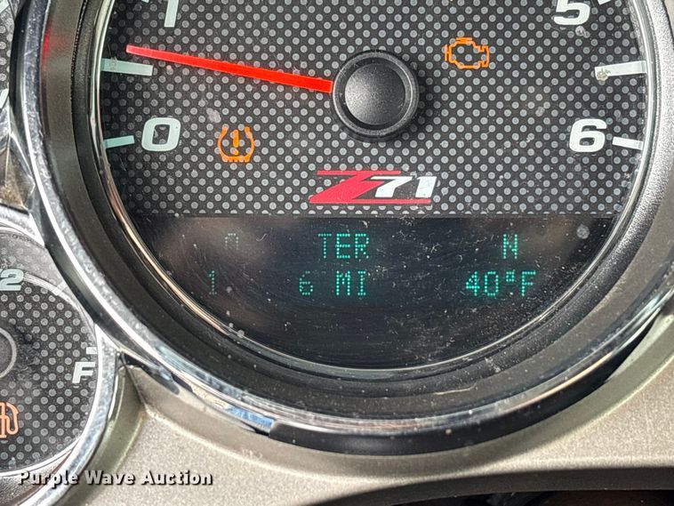 image for item FC4548 2013 Chevrolet Silverado Ext. Cab pickup truck