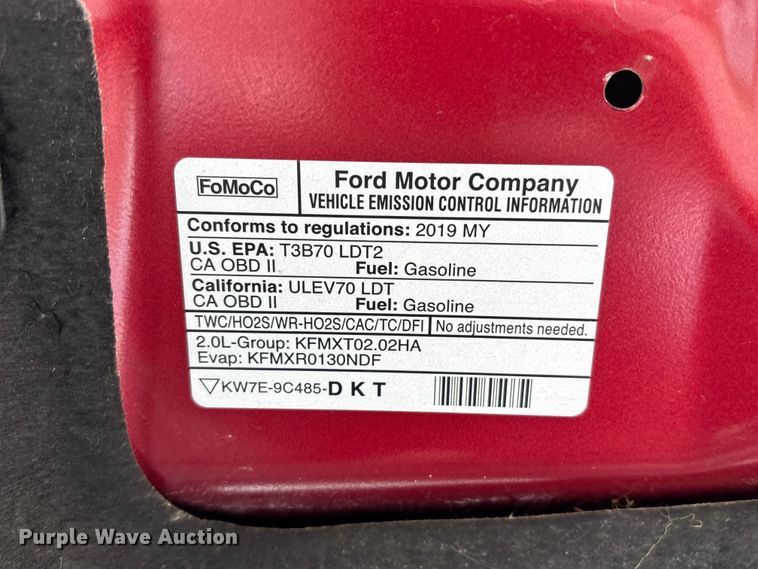 image for item FC4549 2019 Ford Escape SUV