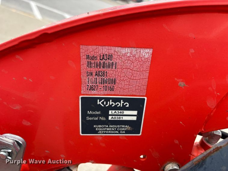 image for item FC4569 2017 Kubota BX23S MFWD tractor