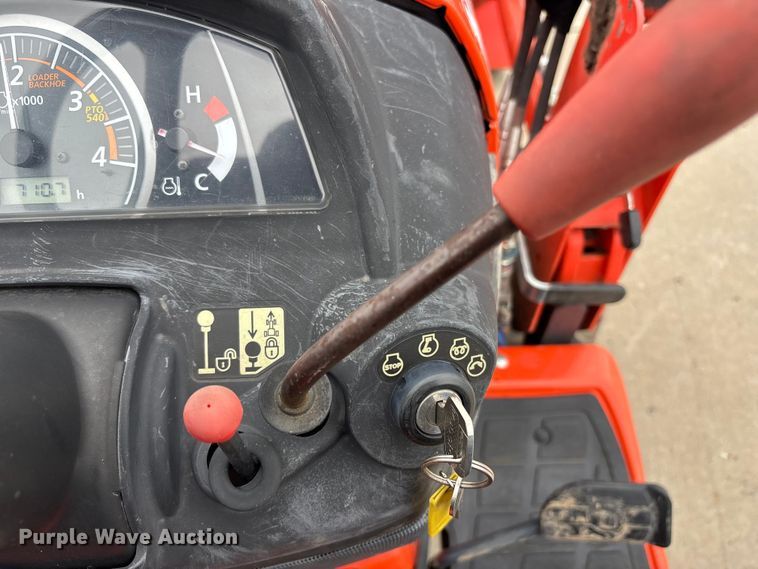 image for item FC4569 2017 Kubota BX23S MFWD tractor