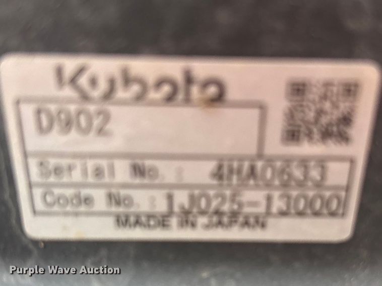 image for item FC4569 2017 Kubota BX23S MFWD tractor