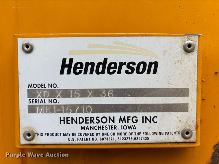 image for item FC4578 Henderson dump bed