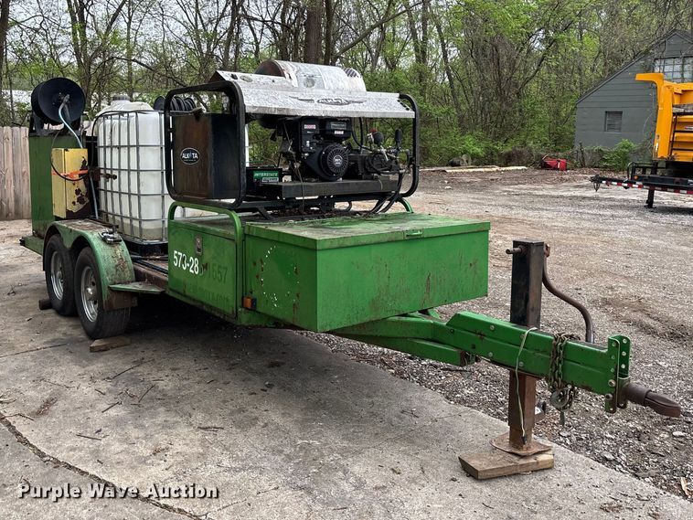 image for item FC4579 Alkota pressure washer trailer