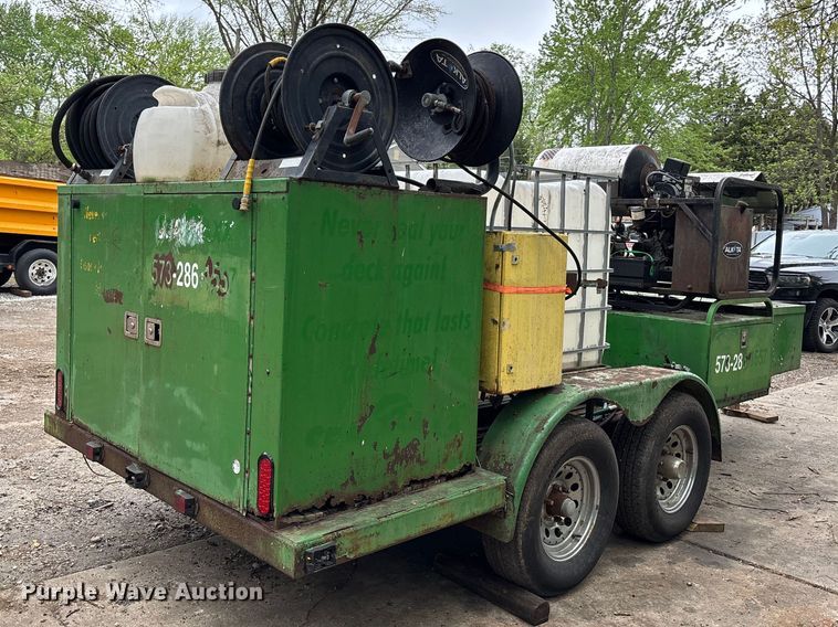 image for item FC4579 Alkota pressure washer trailer