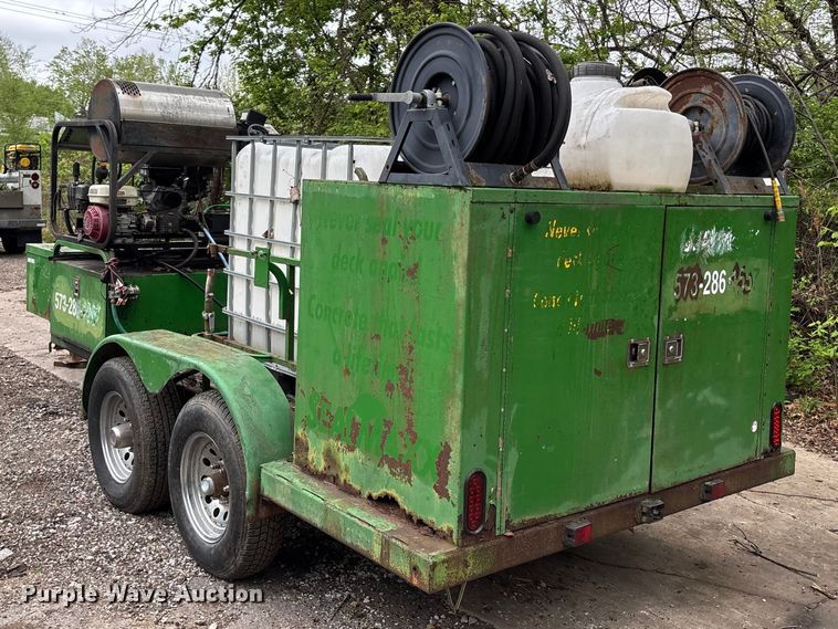 image for item FC4579 Alkota pressure washer trailer