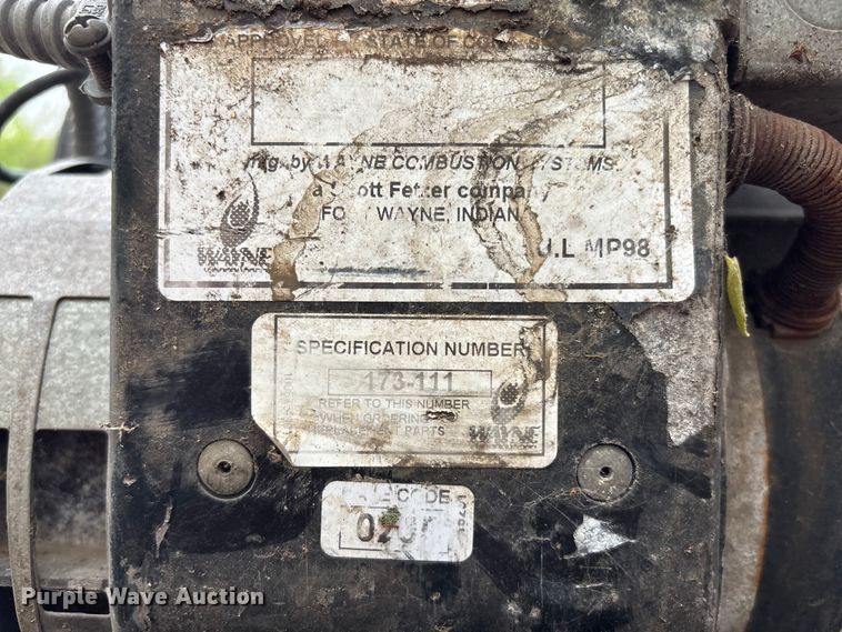 image for item FC4579 Alkota pressure washer trailer