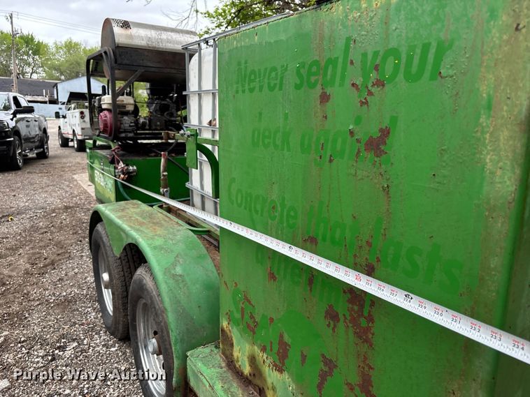image for item FC4579 Alkota pressure washer trailer