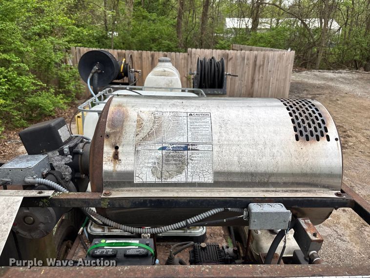 image for item FC4579 Alkota pressure washer trailer