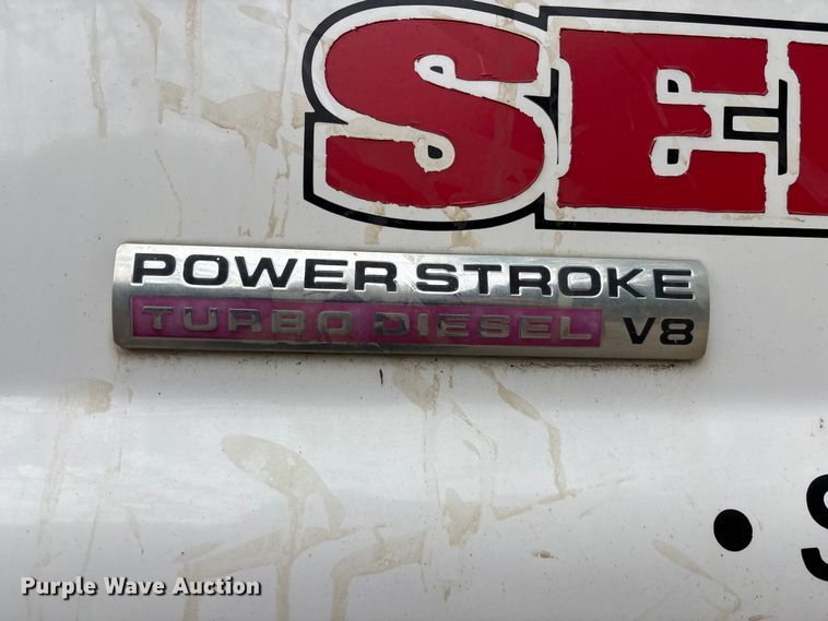 image for item FC4580 2007 Ford F550 flatbed truck