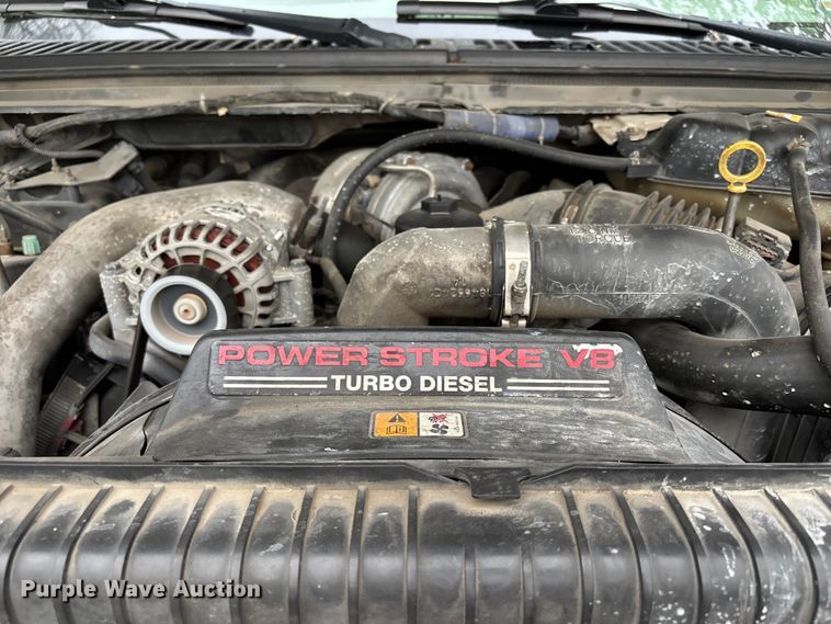 image for item FC4580 2007 Ford F550 flatbed truck