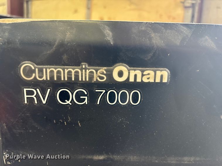 image for item FC4590 Cummins Onan RV QG 7000 generator
