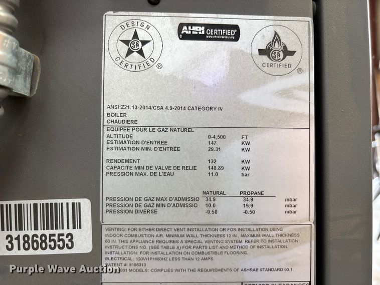 image for item FC4592 (4) hot water heaters