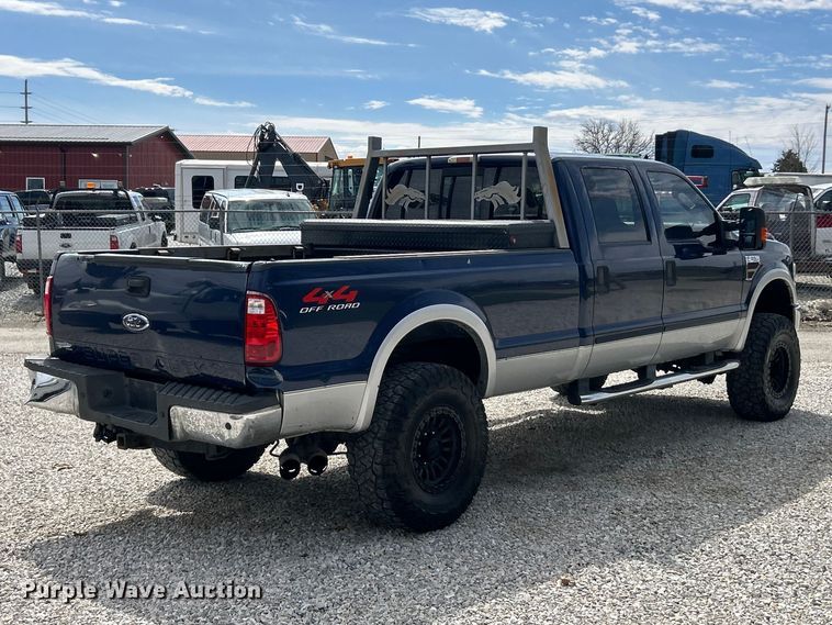 image for item FC5296 2009 Ford F350 Super Duty Crew Cab pickup truck