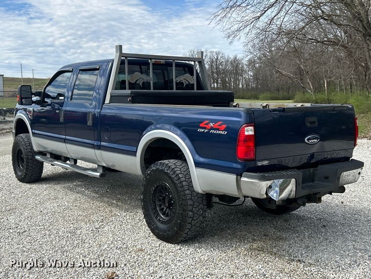 image for item FC5296 2009 Ford F350 Super Duty Crew Cab pickup truck