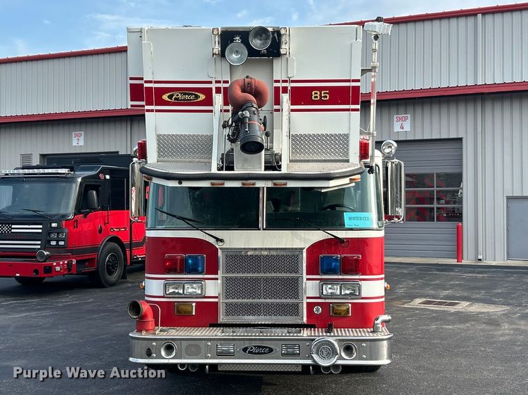 image for item FC5311 2002 Pierce Manufacturing aerial platform fire truck