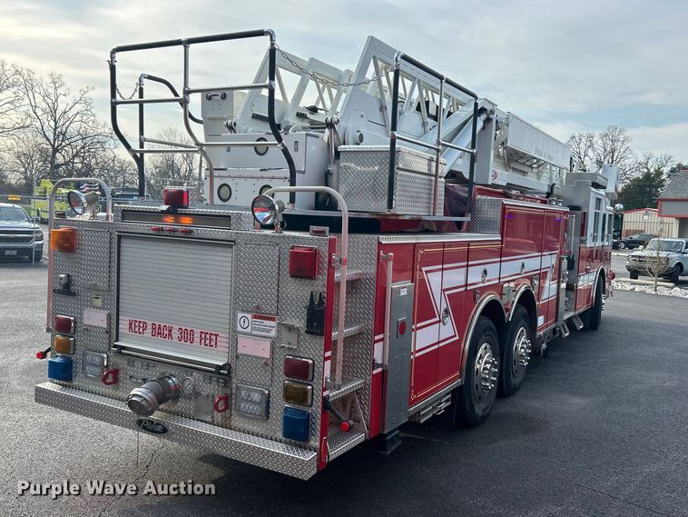 image for item FC5311 2002 Pierce Manufacturing aerial platform fire truck