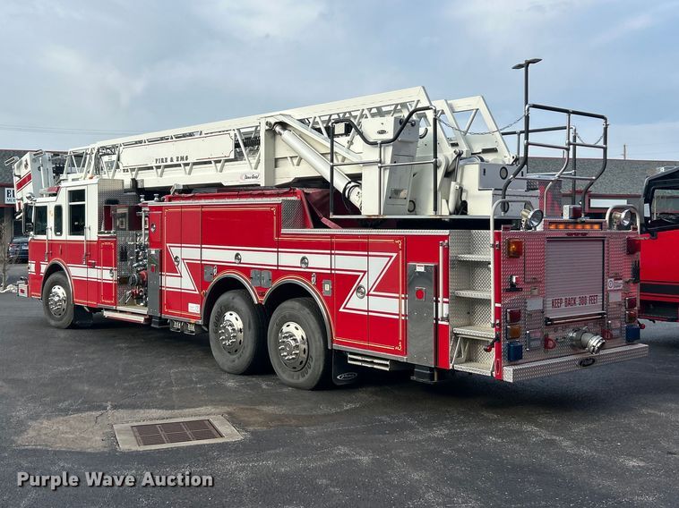 image for item FC5311 2002 Pierce Manufacturing aerial platform fire truck