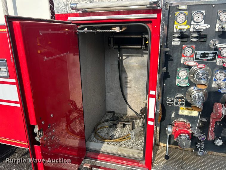 image for item FC5311 2002 Pierce Manufacturing aerial platform fire truck