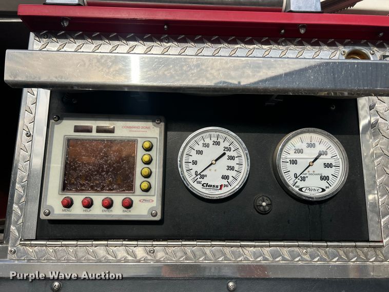 image for item FC5311 2002 Pierce Manufacturing aerial platform fire truck