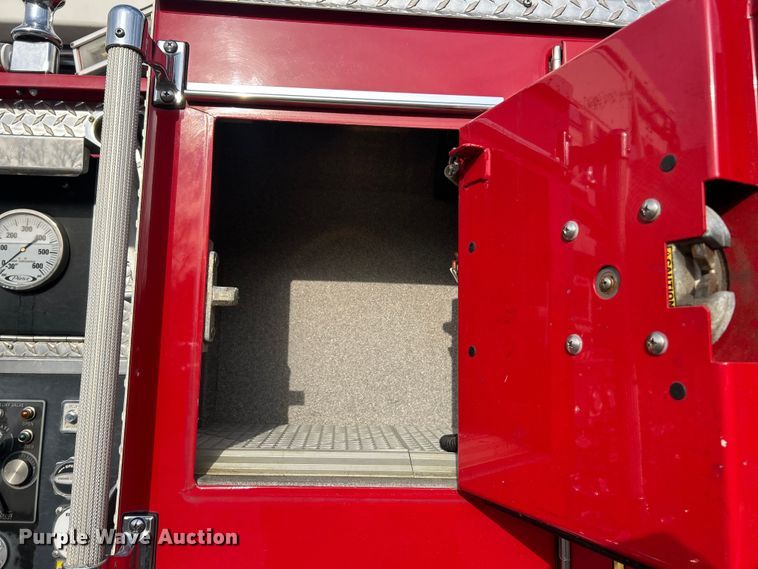 image for item FC5311 2002 Pierce Manufacturing aerial platform fire truck